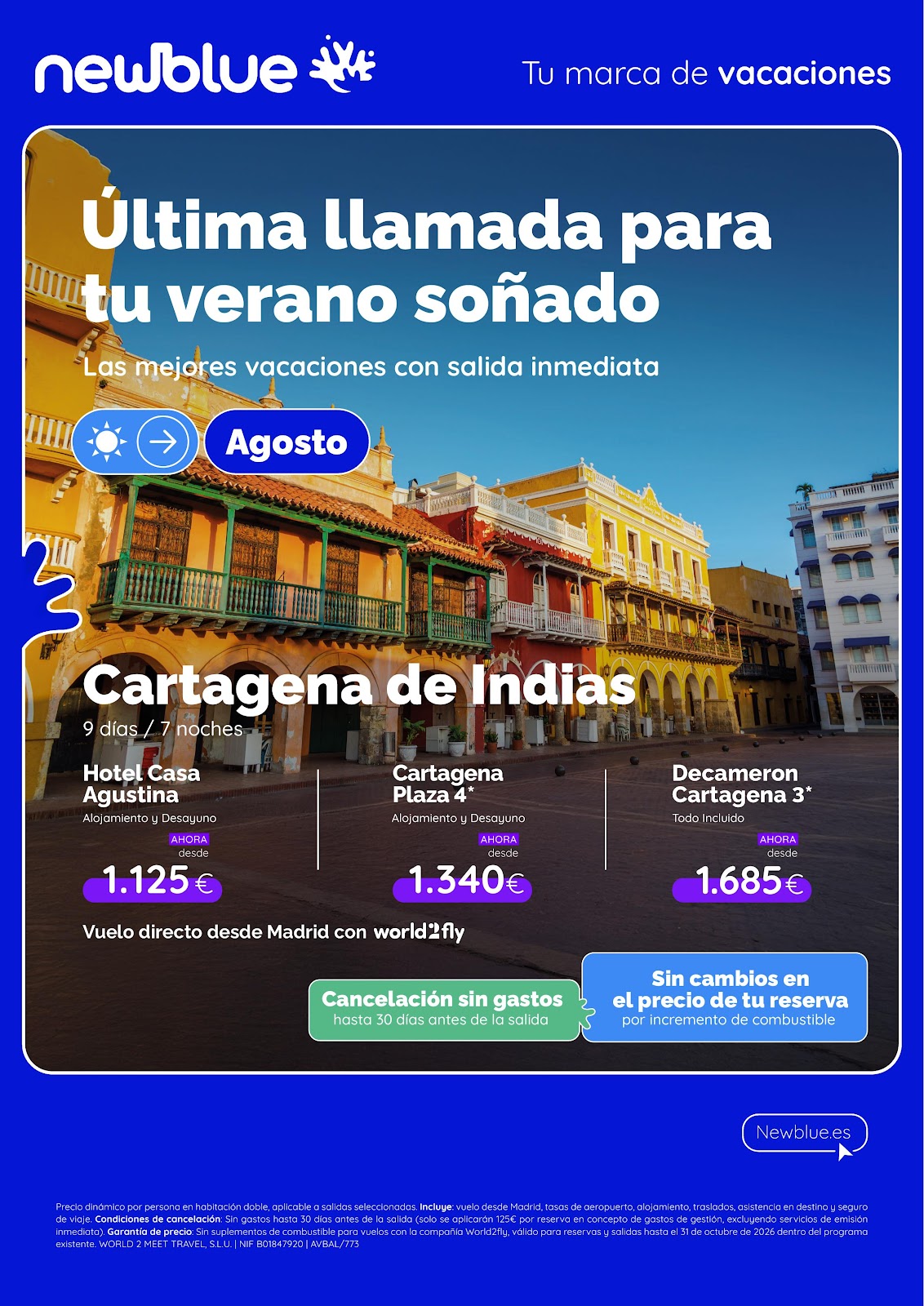 Última llamada Cartagena de Indias