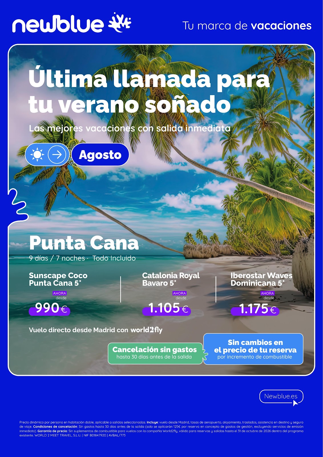 Última llamada Punta Cana